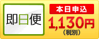 即日便
本日申込1,030円（税別）